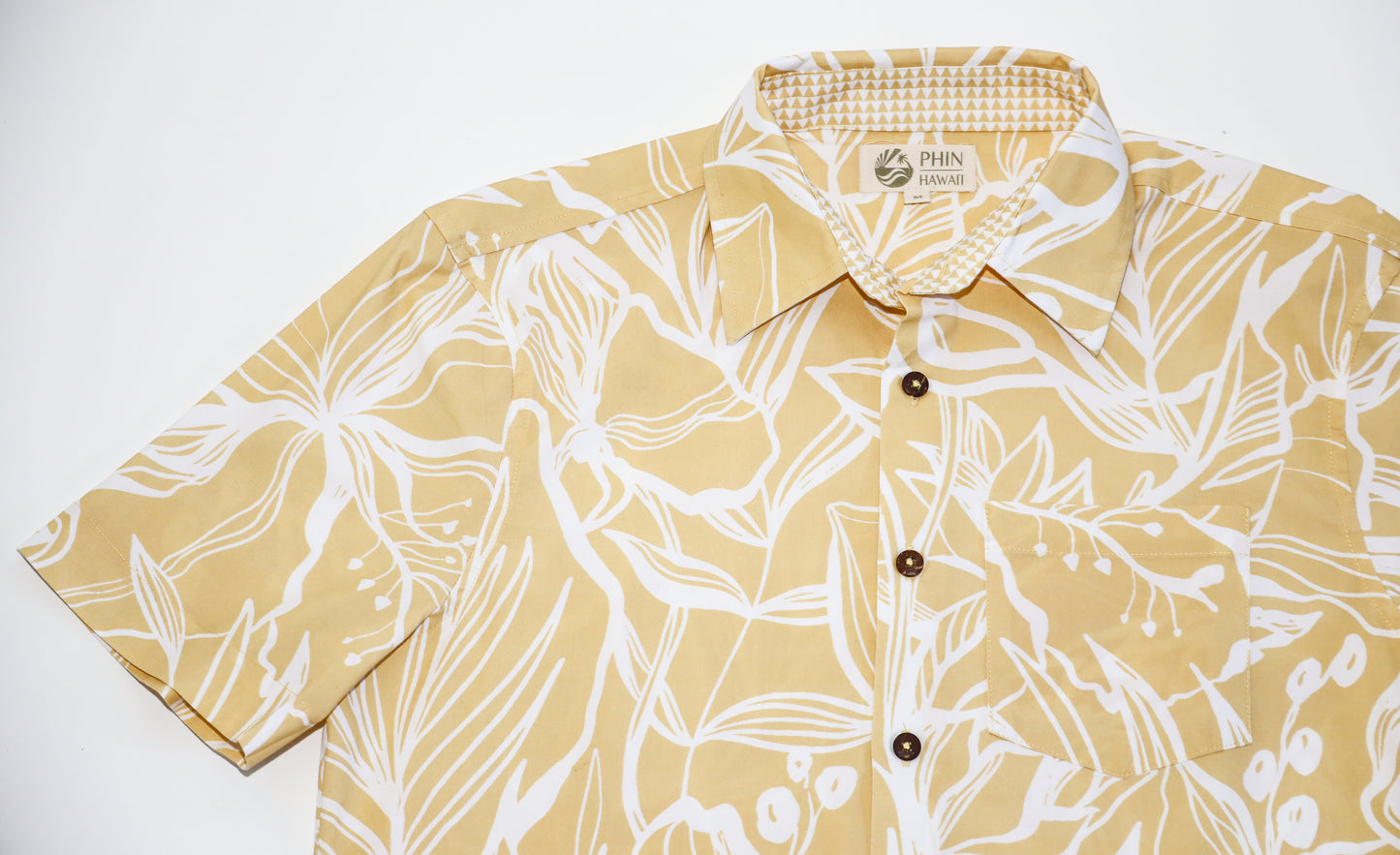Orchid Tropics - Straw Yellow