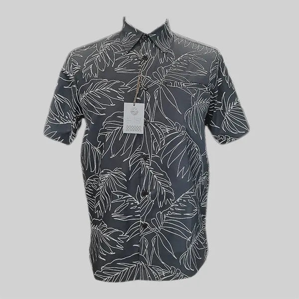 Blue Hawaiian Shirt - Phin Hawai'i