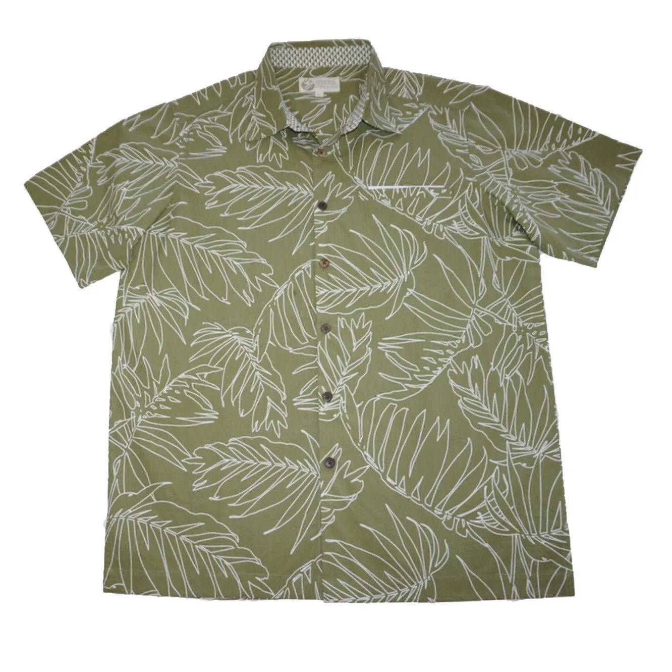 Green Hawaiian Shirt - Phin Hawai'i