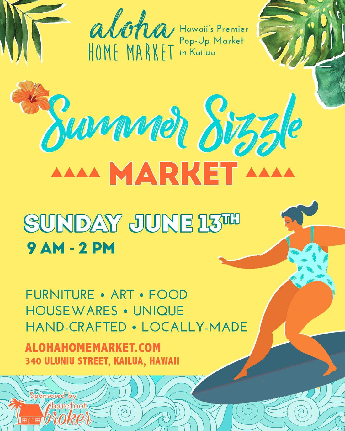 kailua, Aloha Home Market, pop up, open market