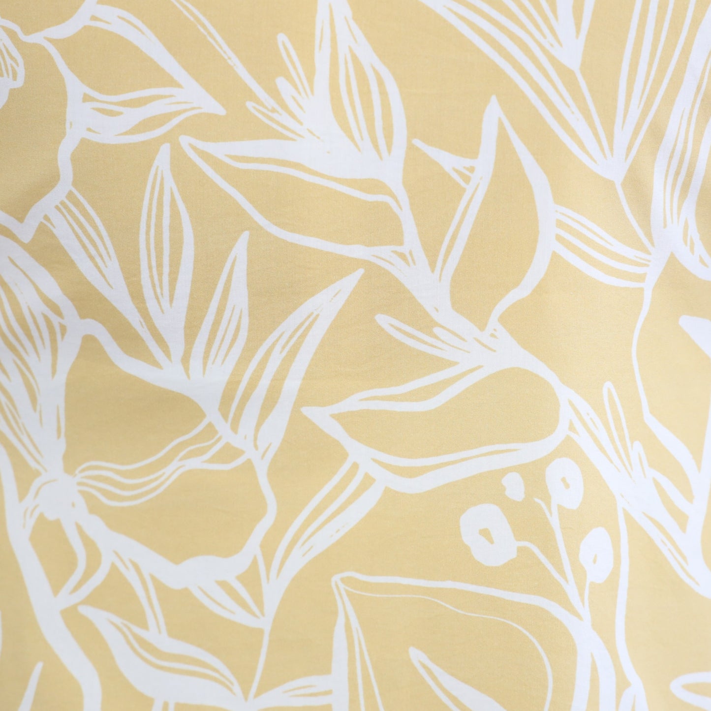 Orchid Tropics - Straw Yellow