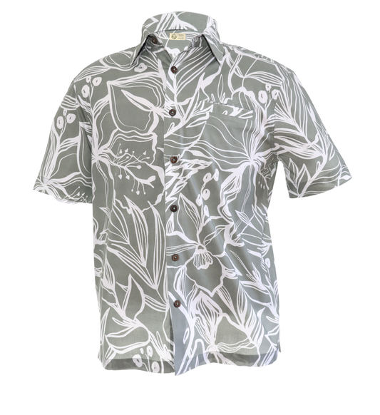 Orchid Tropics Seagrass Green