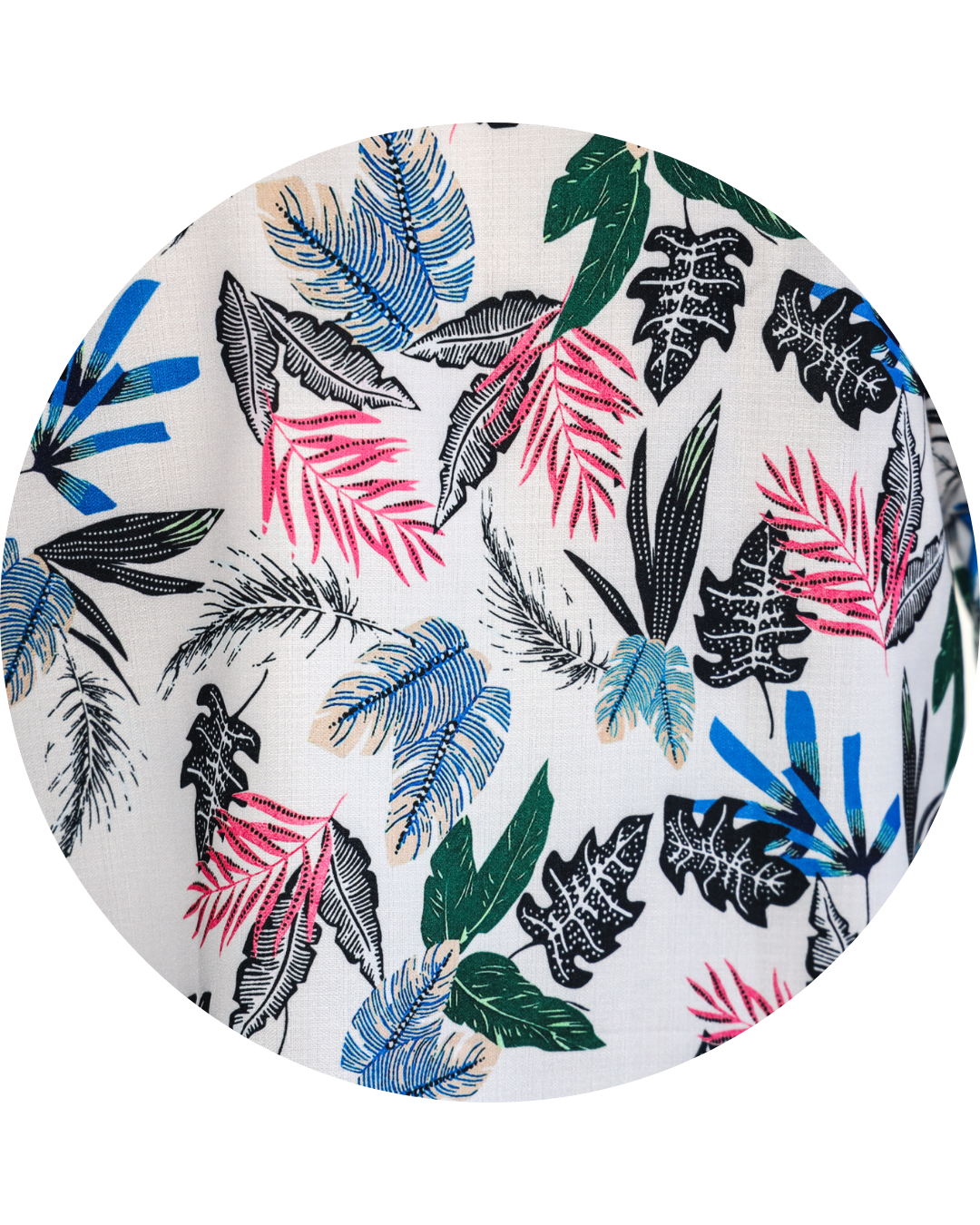 Multi-Color Tropical Shirt