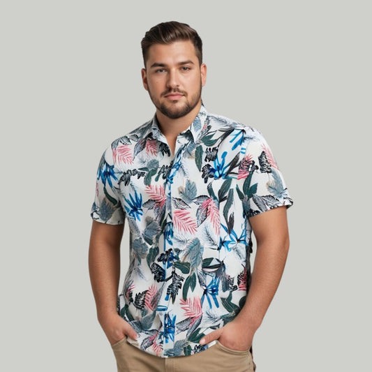 Multi-Color Tropical Shirt